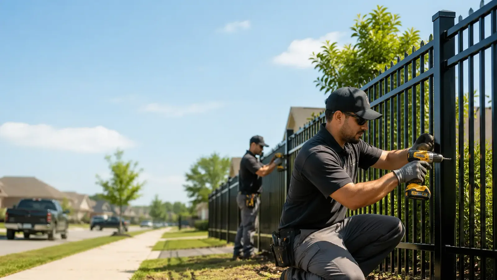 Metal Fence Installation in Swarthmore, PA